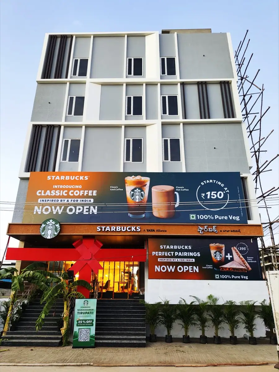 Tata Starbucks – Tirupati — cover photograph
